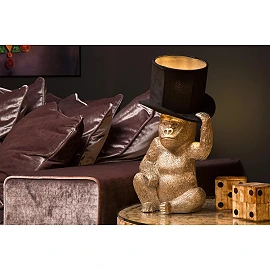EXTRAVAGANZA GUST table lamp Ø22 cm 1 x 40 W E14 black (Lucide)