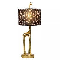 EXTRAVAGANZA MISS TALL table lamp Ø25 cm 1 x 60 W E27 matt gold / brass (Lucide)