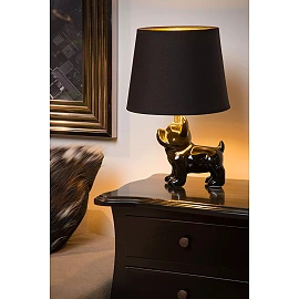 EXTRAVAGANZA SIR WINSTON table lamp 1xE14 25 W black (Lucide)
