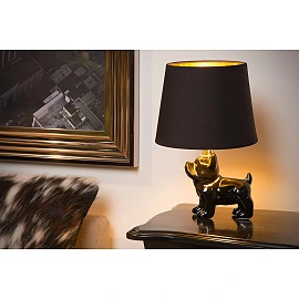 EXTRAVAGANZA SIR WINSTON table lamp 1xE14 25 W black (Lucide)