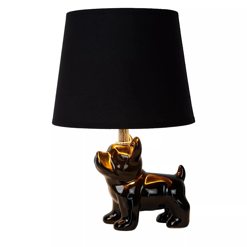 EXTRAVAGANZA SIR WINSTON table lamp 1xE14 25 W black (Lucide)