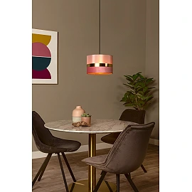 EXTRAVAGANZA TUSSE pendant light E27 pink (Lucide)