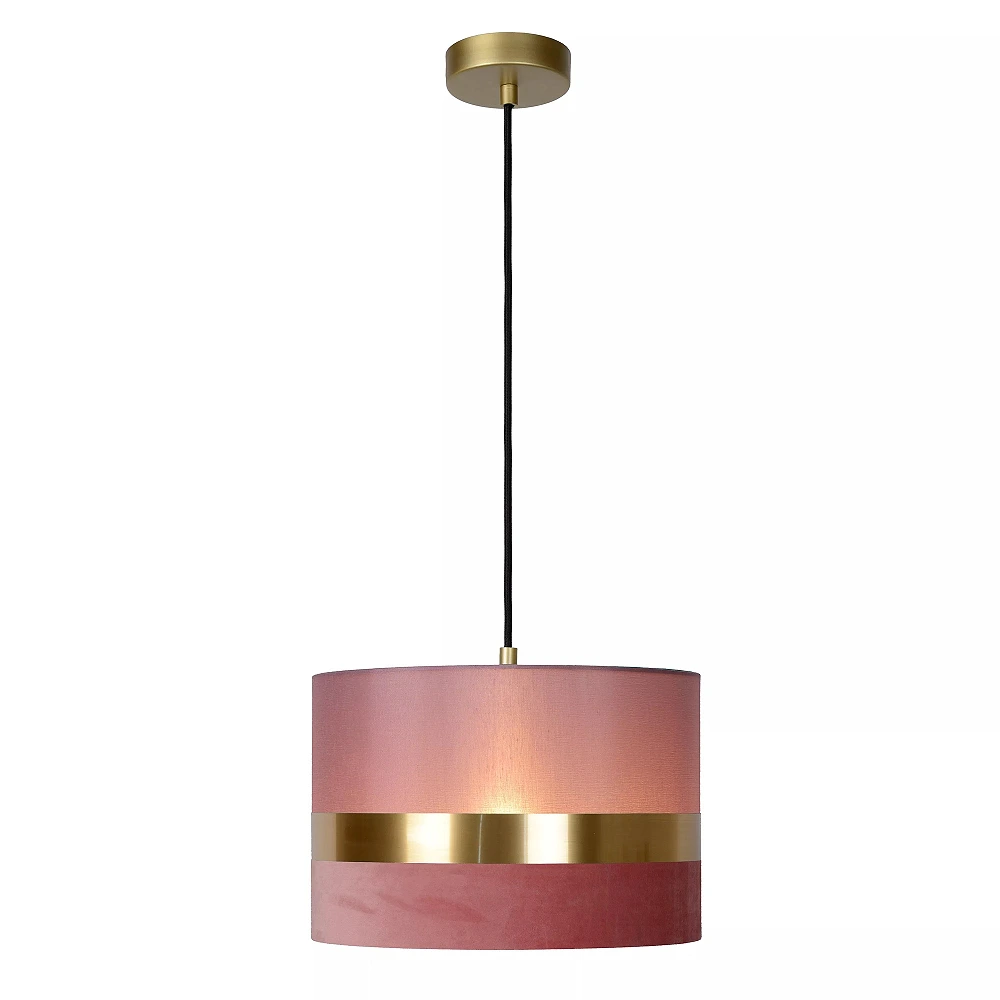 EXTRAVAGANZA TUSSE pendant light E27 pink (Lucide)