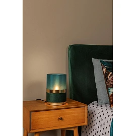 EXTRAVAGANZA TUSSE table lamp E14 green (Lucide)