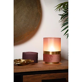 EXTRAVAGANZA TUSSE table lamp E14 pink (Lucide)