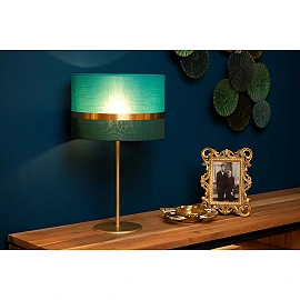 EXTRAVAGANZA TUSSE table lamp Ø30 cm 1 x 40 W E14 green (Lucide)