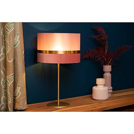 EXTRAVAGANZA TUSSE table lamp Ø30 cm 1 x 40 W E14 pink (Lucide)