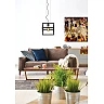 FABIAN Pendant light 1x40W E27 Black (Lucide)