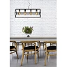 FABIAN Pendant light 4x40W E27 Black (Lucide)