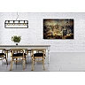 FABIAN Pendant light 4x40W E27 Black (Lucide)