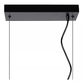 FABIAN Pendant light 4x40W E27 Black (Lucide)