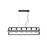 FABIAN Pendant light 6x40W E27 Black (Lucide)
