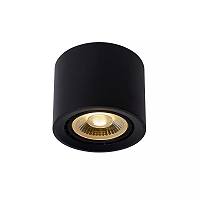 FEDLER griestu prožektors Ø12 1 x 12 W GU10 ES111 dim-to-warm melns (Lucide)