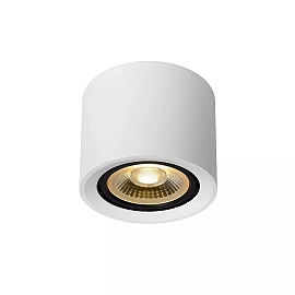 FEDLER griestu prožektors Ø12 cm 1 x 12 W GU10 ES111 dim-to-warm balts (Lucide)