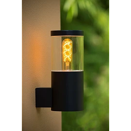 FEDOR outdoor wall light 1x40W E27 black (Lucide)