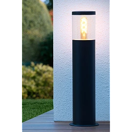 FEDOR bollard light 1x40W E27 black (Lucide)