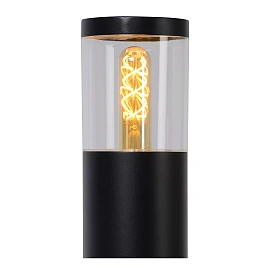 FEDOR bollard light 1x40W E27 black (Lucide)