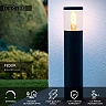 FEDOR bollard light 1x40W E27 black (Lucide)