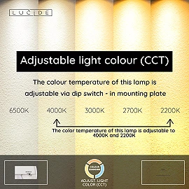 FELSTED Piekaramā lampa LED dim 1x28W 2200K/4000K melna (Lucide)