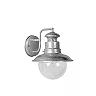 FIGO Wall light Outdoor 1x60W E27 IP44 Zinc (Lucide)