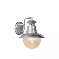 FIGO Wall light Outdoor 1x60W E27 IP44 Zinc (Lucide)