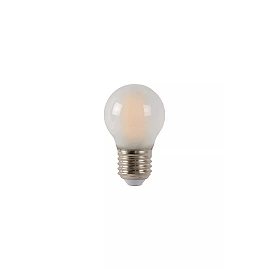 G45 filament LED bulb E27 1 × 4 W 400 lm 2700 K dimmable frosted (Lucide)