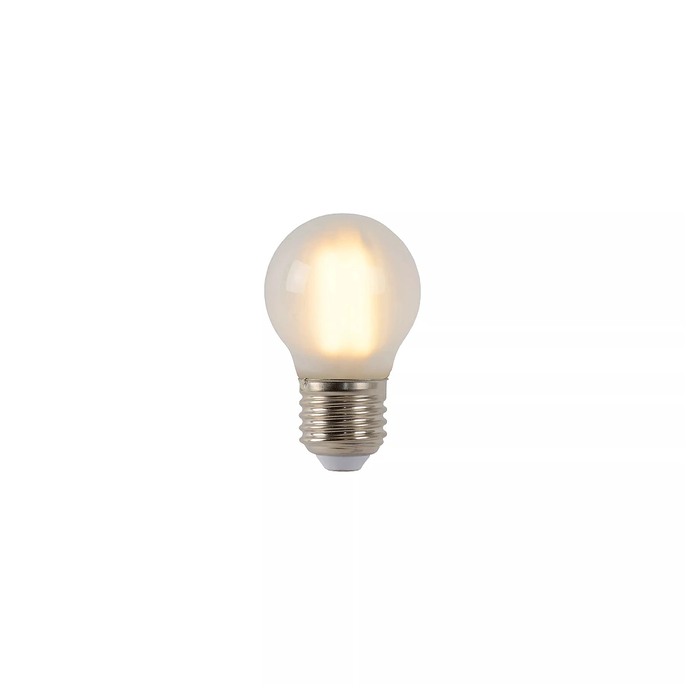 G45 filament LED bulb E27 1 × 4 W 400 lm 2700 K dimmable frosted (Lucide)