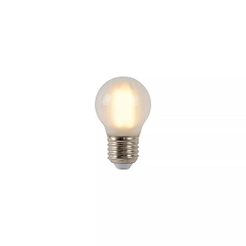 G45 filament LED bulb E27 1 × 4 W 400 lm 2700 K dimmable frosted (Lucide)