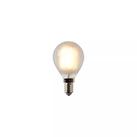P45 filament LED bulb E14 1 × 4 W 400 lm 2700 K dimmable frosted (Lucide)