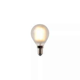 P45 filament LED bulb E14 1 × 4 W 400 lm 2700 K dimmable frosted (Lucide)