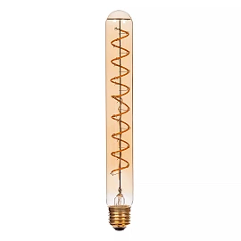 T32 H25 cm filament LED bulb E27 1 × 4.9 W 450 lm 2200 K dimmable amber (Lucide)