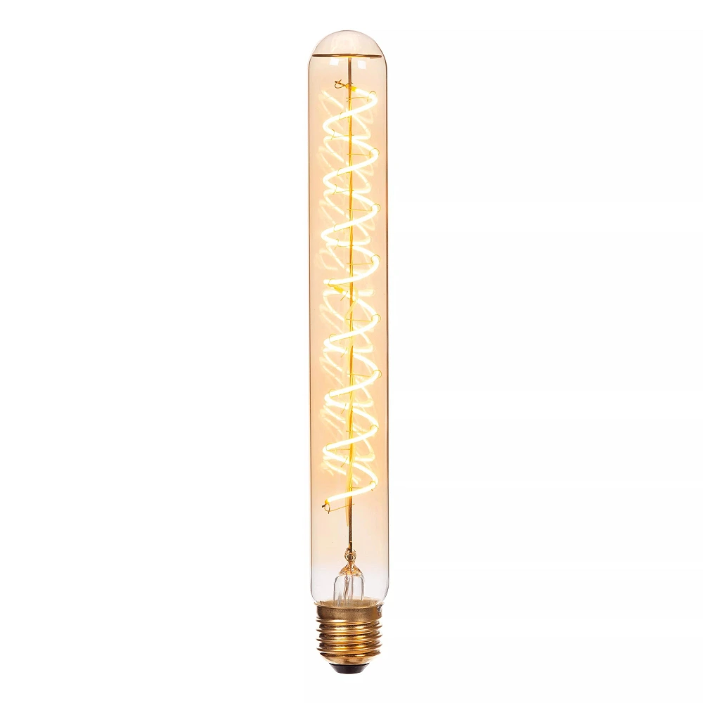 T32 H25 cm filament LED bulb E27 1 × 4.9 W 450 lm 2200 K dimmable amber (Lucide)