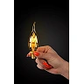 CT35 filament LED bulb E14 1 × 3 W 165 lm 2200 K dimmable amber (Lucide)