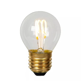 G45 filament LED bulb E27 1 × 3 W 210 lm 2700 K dimmable transparent (Lucide)