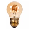 G45 filament LED bulb E27 1 × 3 W 190 lm 2200 K dimmable amber (Lucide)