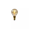 P45 filament LED bulb E14 1 × 3 W 165 lm 2200 K dimmable amber (Lucide)