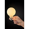 G80 filament LED bulb E27 1 × 4.9 W 500 lm 2700 K dimmable opal (Lucide)