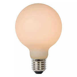 G80 filament LED bulb E27 1 × 8 W 1080 lm 2700 K dimmable opal (Lucide)