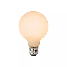 G80 filament LED bulb E27 1 × 8 W 1080 lm 2700 K dimmable opal (Lucide)