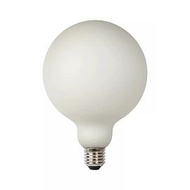 G125 filament LED bulb E27 1 × 8 W 1080 lm 2700 K dimmable opal (Lucide)