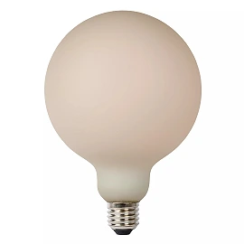 G125 filament LED bulb E27 1 × 8 W 1080 lm 2700 K dimmable opal (Lucide)
