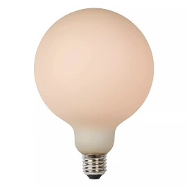 G125 filament LED bulb E27 1 × 8 W 1080 lm 2700 K dimmable opal (Lucide)