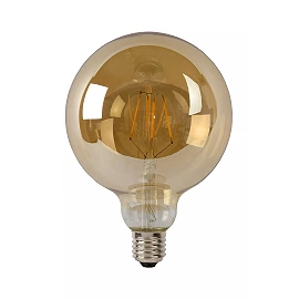 G125 filament LED bulb E27 1 × 8 W 900 lm 2700 K dimmable amber (Lucide)