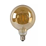 G125 filament LED bulb E27 1 × 8 W 900 lm 2700 K dimmable amber (Lucide)