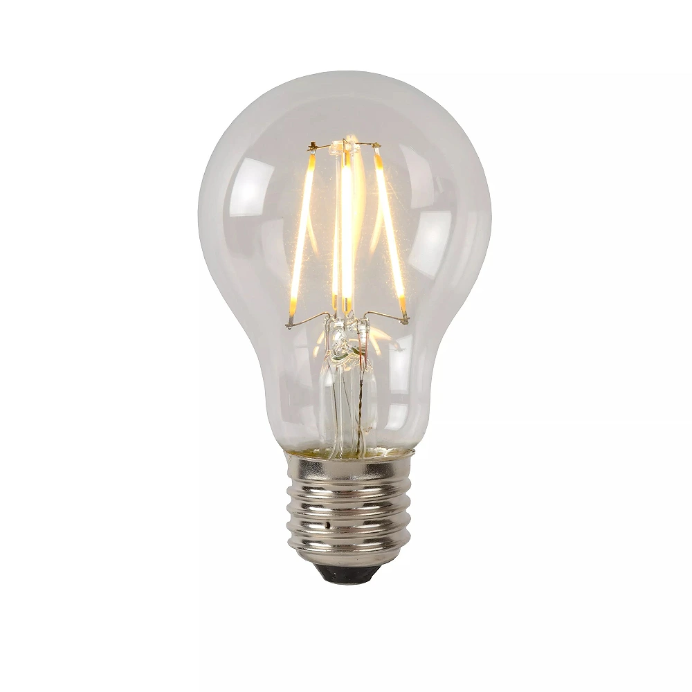 A60 Class A filament LED bulb E27 1 × 7 W 1480 lm 2700 K non-dimmable transparent (Lucide)