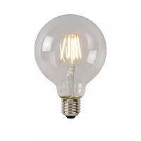 G80 Class A filament LED bulb E27 1 × 7 W 1480 lm 2700 K non-dimmable transparent (Lucide)