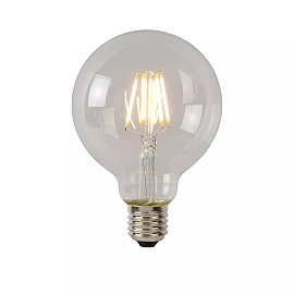 G80 Class A filament LED bulb E27 1 × 7 W 1480 lm 2700 K non-dimmable transparent (Lucide)