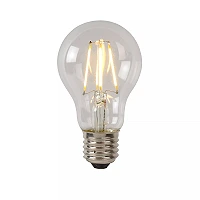 A60 Class B filament LED bulb E27 1 × 7 W 1300 lm 2700 K dimmable transparent (Lucide)