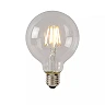 G80 Class B filament LED bulb E27 1 × 7 W 1300 lm 2700 K dimmable transparent (Lucide)