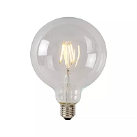 G95 Class B filament LED bulb E27 1 × 7 W 1300 lm 2700 K dimmable transparent (Lucide)